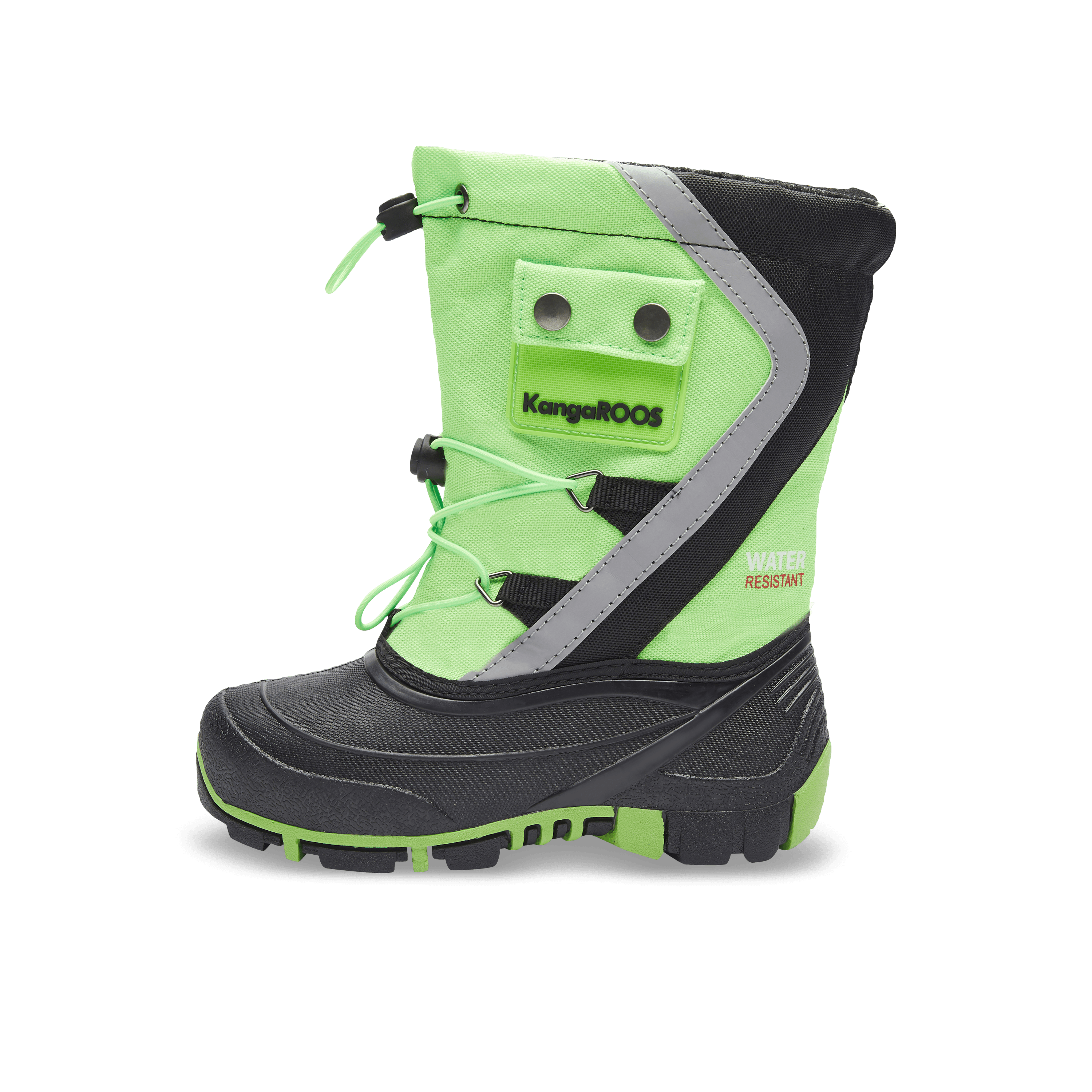 Reno-Schuhe-KangaRoos-Kinder-Winter-Boot-Grün