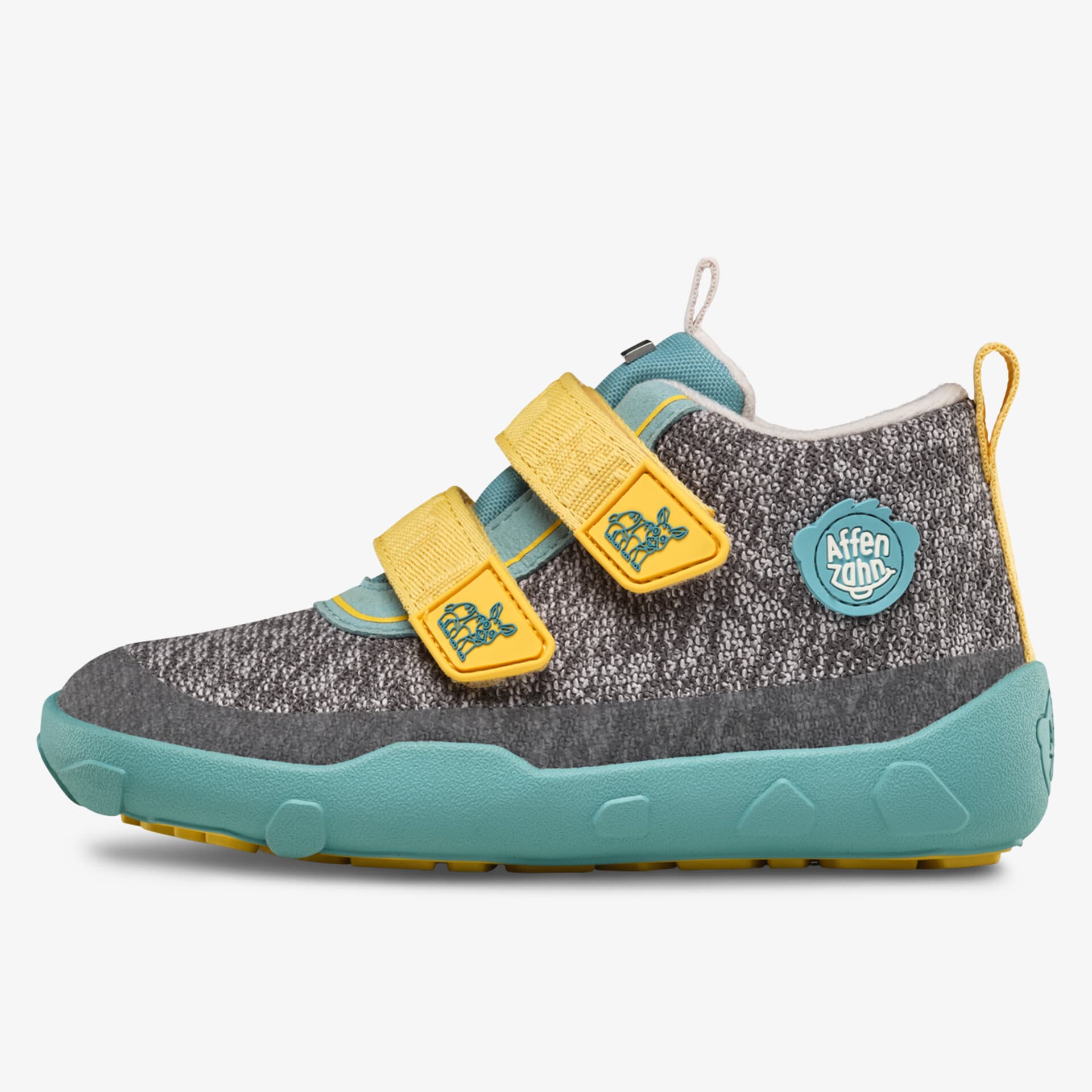 Affenzahn Knit Happy Nashorn Kinder Barfußschuhe