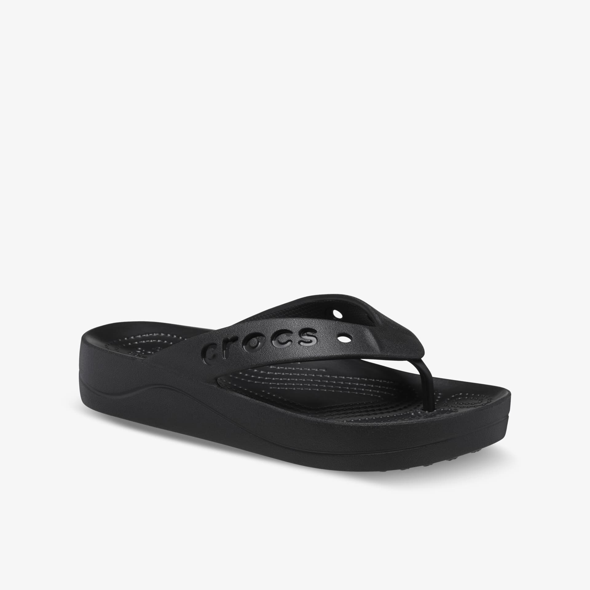 crocs Baya Platform Flip Damen Badeschuhe