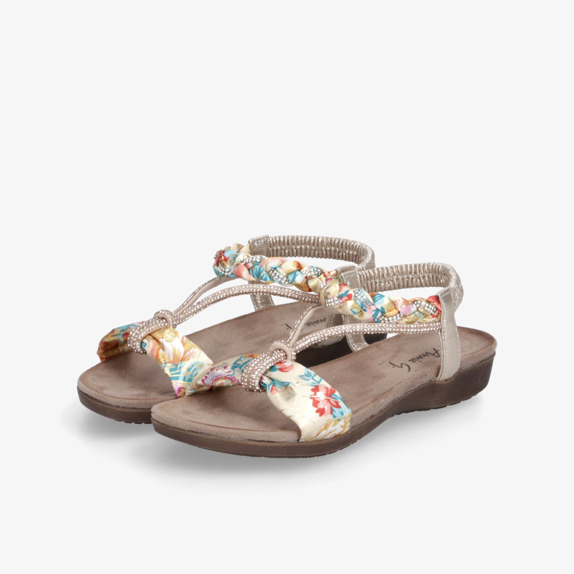 Annie G. Damen Riemchensandalen
