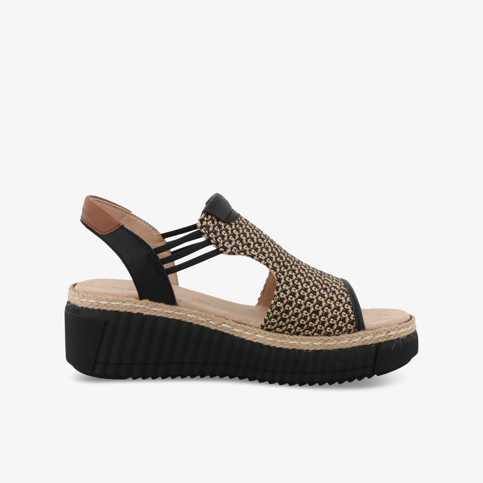 TOM TAILOR Damen Keilsandale