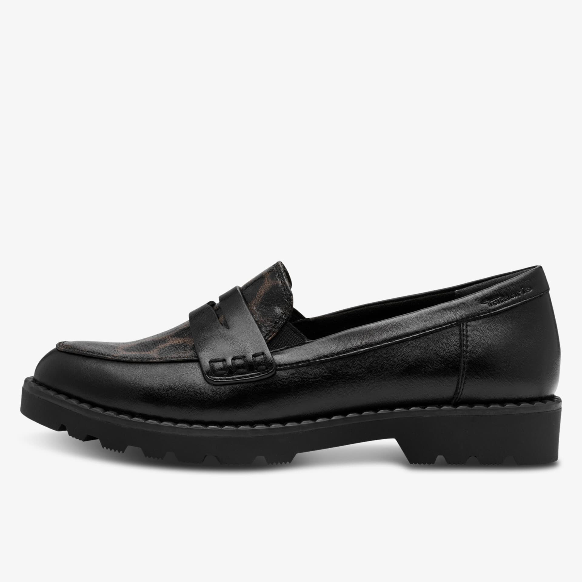 Tamaris Leopard Comb Damen Loafer