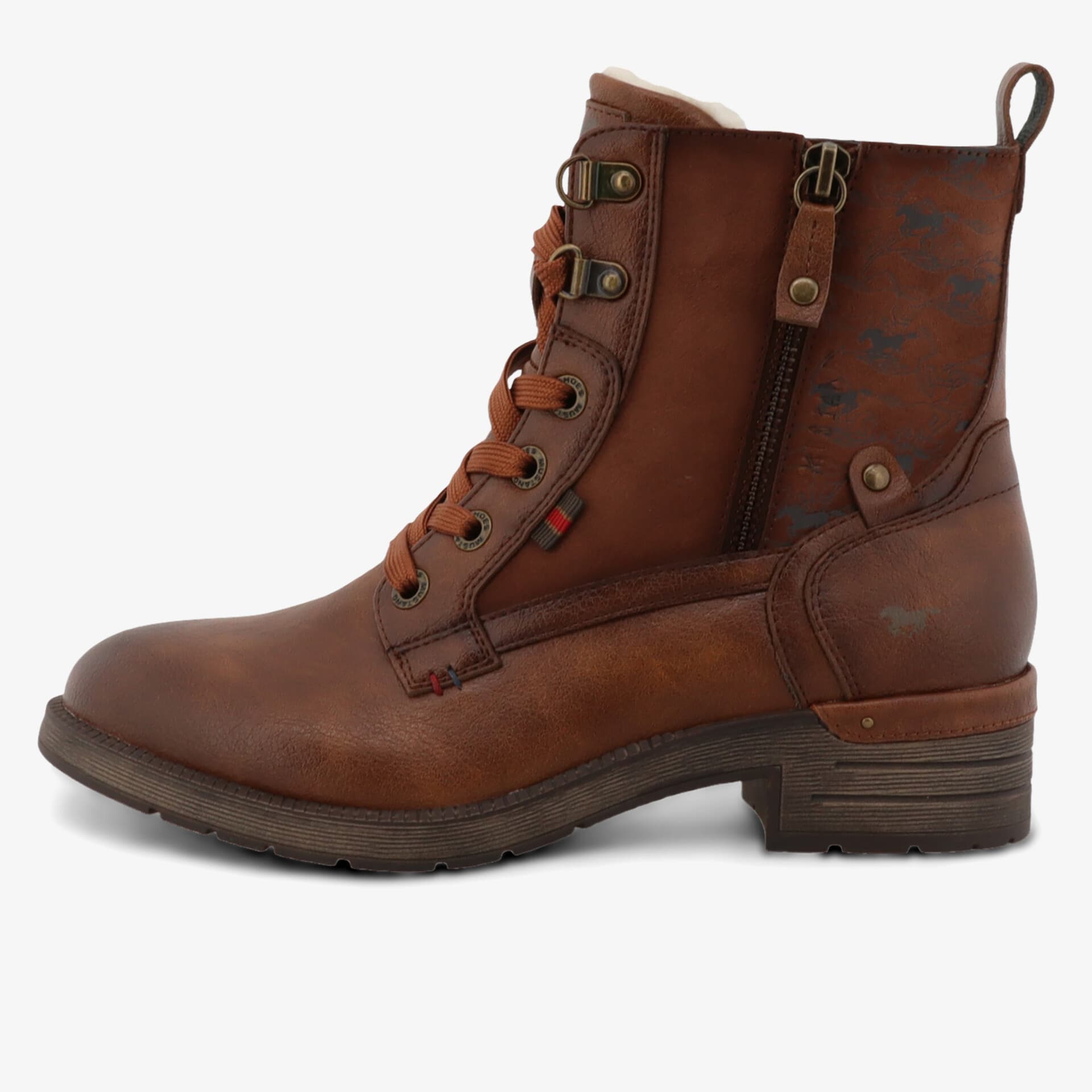 MUSTANG Damen Schnürstiefeletten