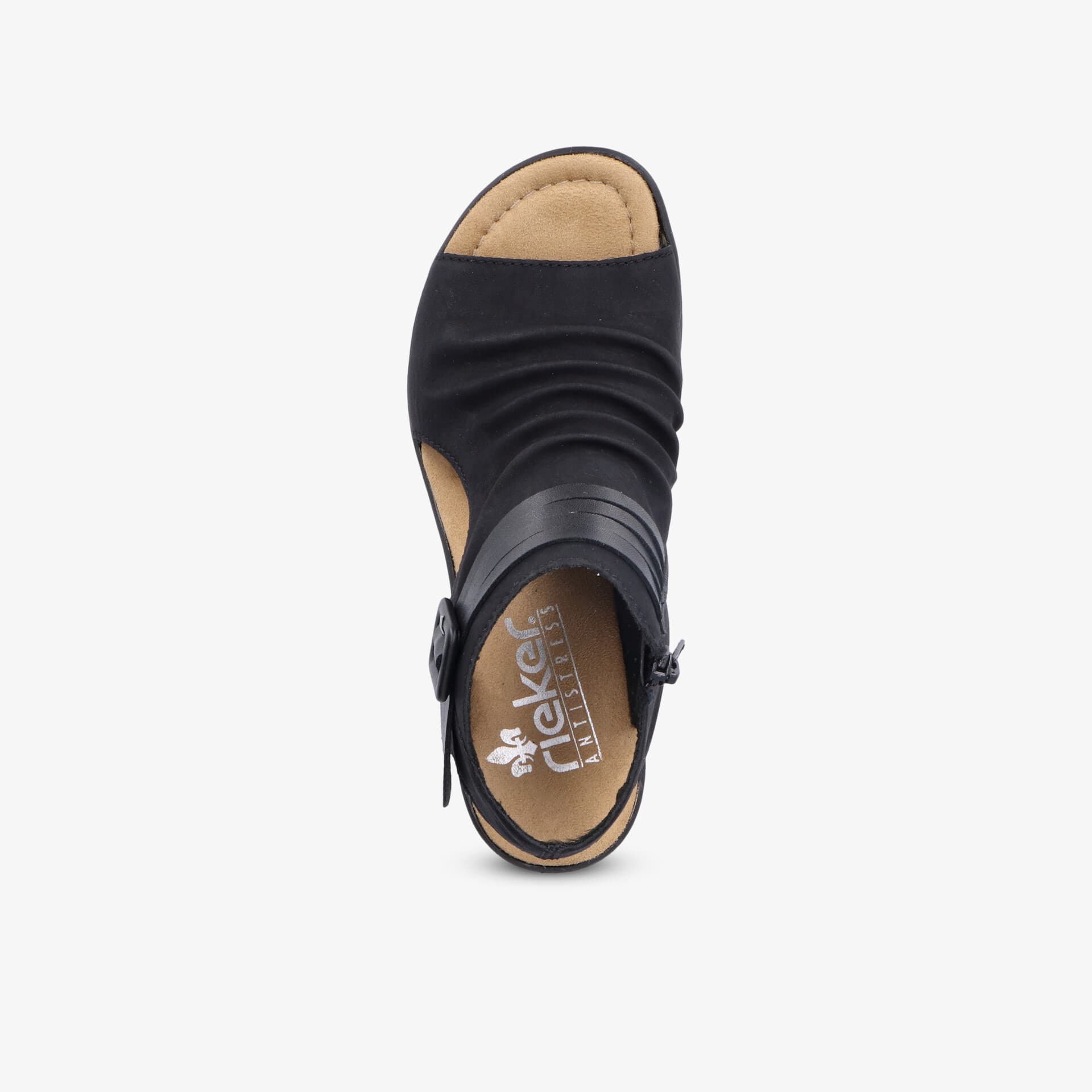 rieker Damen Plateausandalen